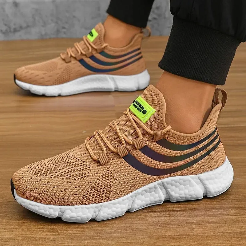 Men’s Sneakers Comfortable Breathable Platform Shoes Summer Man Running Shoes Breathable Comfortable Fashion Walking Sneakers — image 5