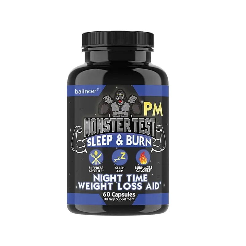 Nighttime Fat Burning Supplement - with Natural Plant Extracts & Magnesium Zinc Weight Management Unisex