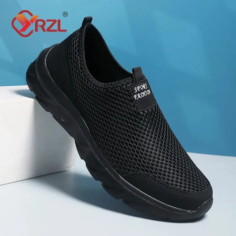 Men's Sneakers Lightweight Breathable Air Mesh Casual Running Shoes Non Slip Comfortable Slip on Sneakers for Men — image 6