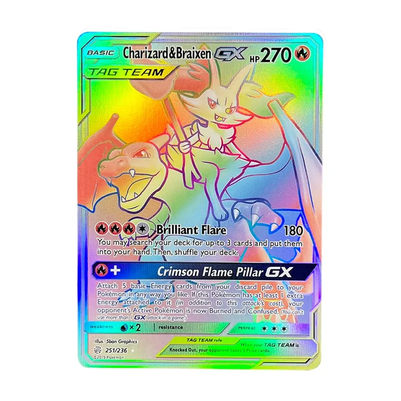 PKM Cards Holographic Charizard Ex GX Rainbow Blastoise VMAX Darkrai VSTAR Hobbies Rare Collection Battle Cards Toys Gifts — image 13