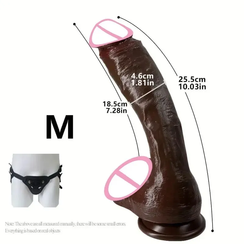 Oversized Realistic Dildo Huge Penis Penetration Anal Sex Toys For Women Masturbation Soft Dick Dildos Sexy Adult Sex Toy Gay — image 20