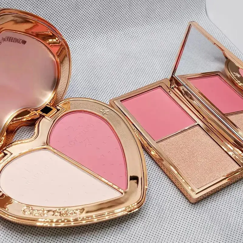 Charlotte Tilbury Airbrush Powder Blurring Poreless&Highlighter Illuminating Luminous Long Lasting Soft Focus Glow Makeup Gifts — image 5