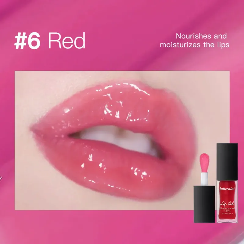Lipgloss Mirror Lip Glaze Jelly Pout Lip Tint Long Lasting Moisturizing Shine Lipgloss Lip Makeup
