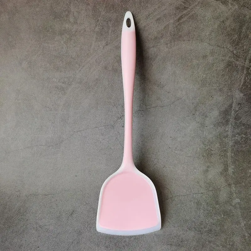 Silicone Kitchen Ware Non-stick Set Cooking Utensils Tools Egg Fish Frying Pan Scoop Fried Shovel Spatula Cooking Utensils
