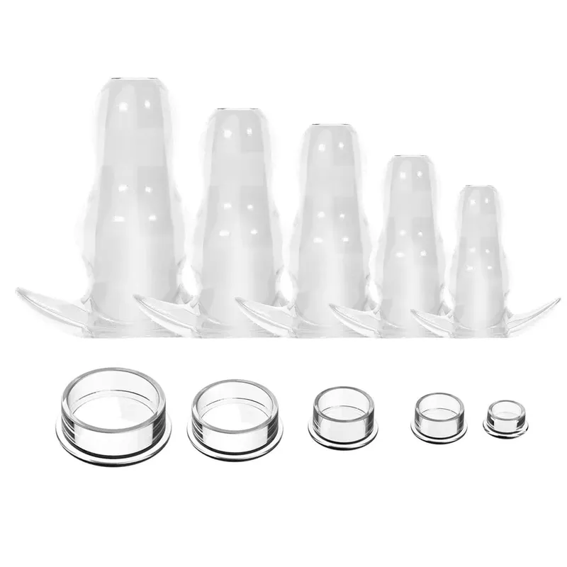 Bộ phích cắm mông đường hầm rỗng TPE màu tím - Đồ chơi tình dục linh hoạt dành cho nam và nữ — image 14