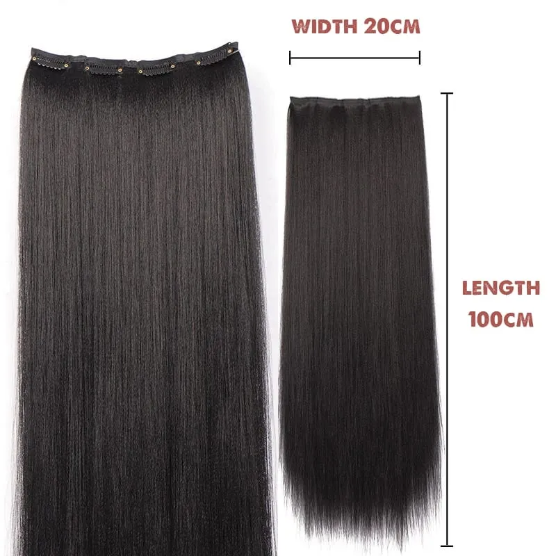 Hanfu wig piece corn whisker hairstyle one piece hair extension non knotted long straight hair piece antique hairstyle for women — image 28