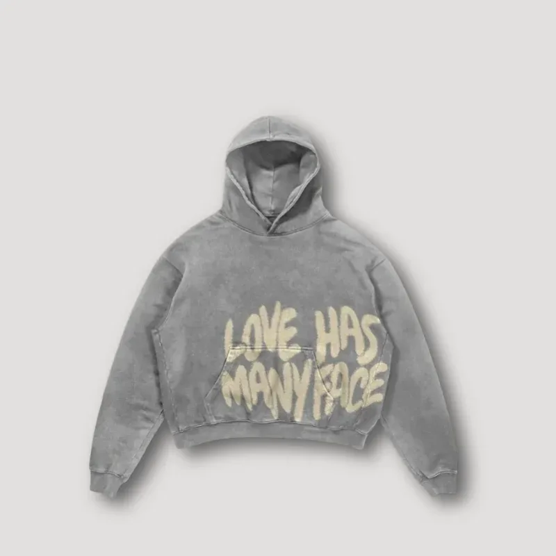 Harajuku Thickened letter print Oversized Hoodie Y2k Goth Hoodies Women Streetwear Tops Sweatshirt grunge Clothes Men Clothing — image 4