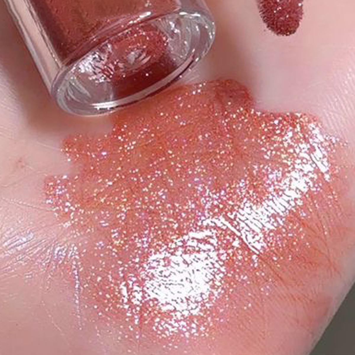 Sweet sparkling lip glaze mirror lip shine light lip gloss transparent lip gloss water gloss pure desire — image 3