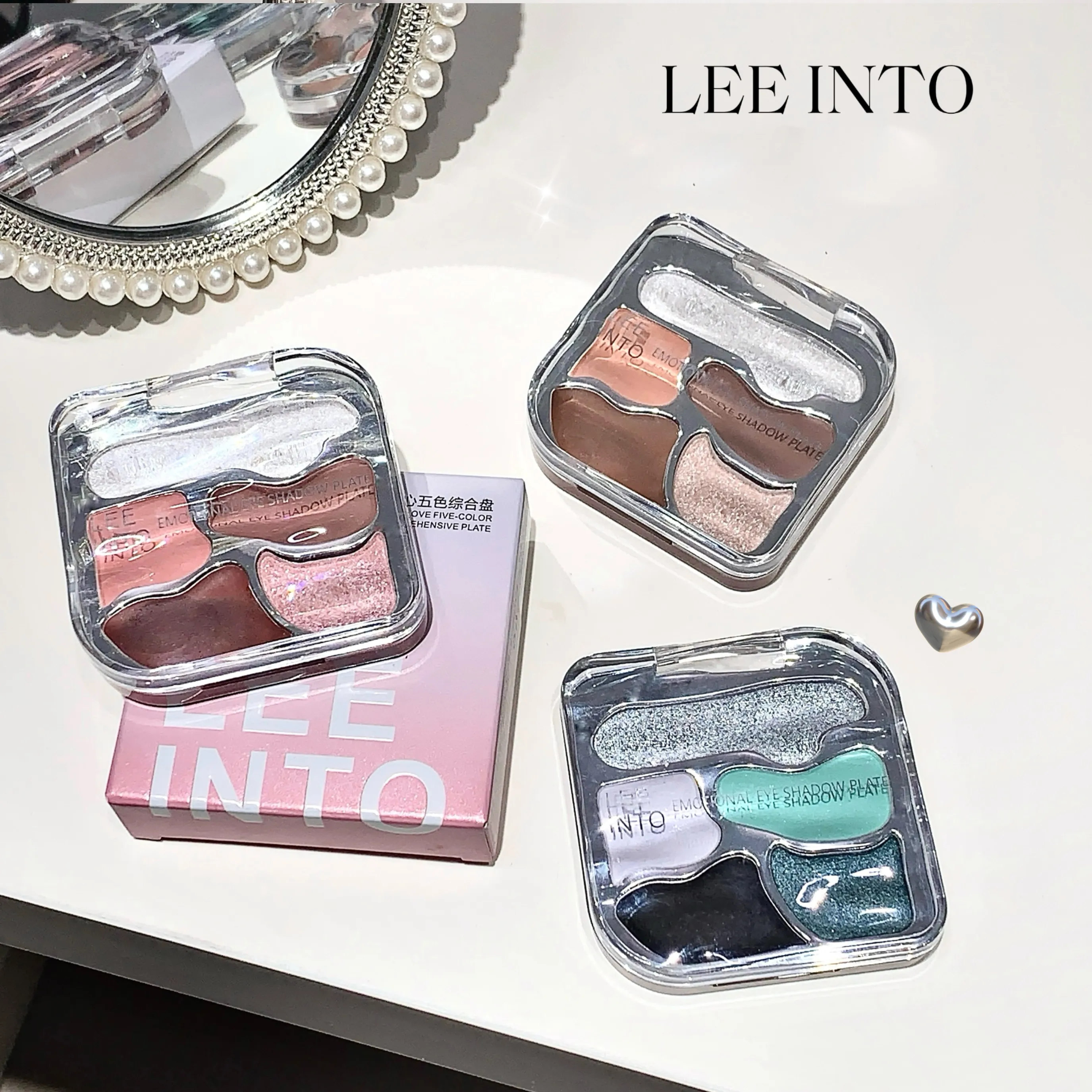 Five-color Comprehensive Eye shadow Palette Matte Highlight Contouring and Color-developing All-in-one Palette — image 5