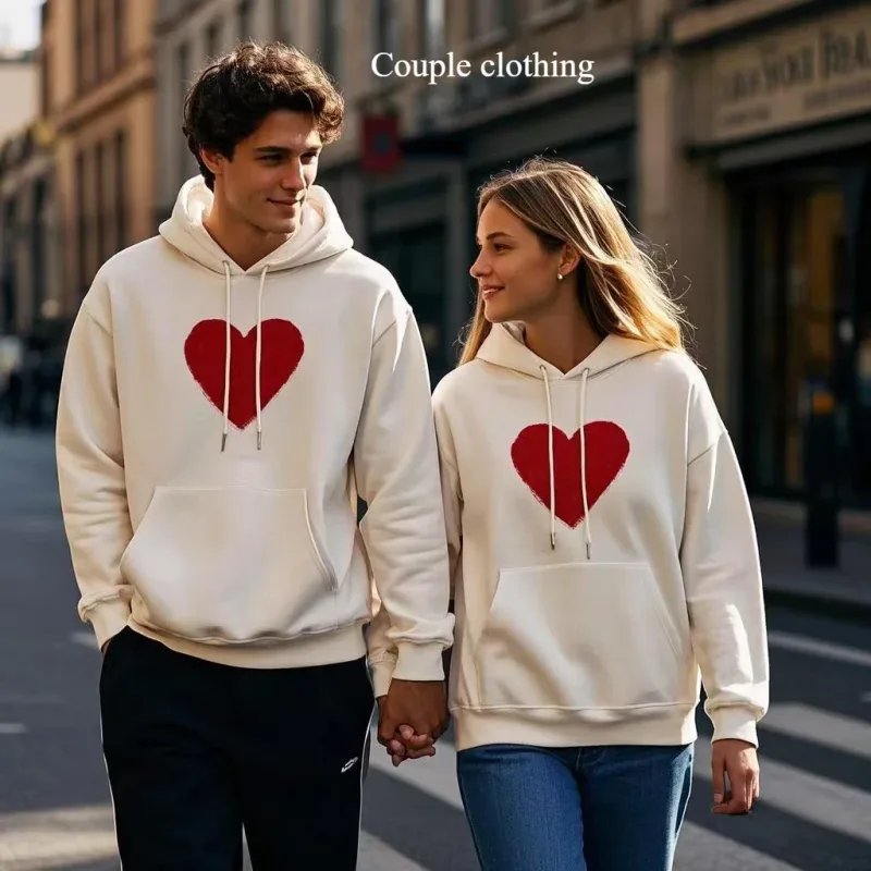 Customized Your Brand Logo DIY Design 600GSM Mens Hoodies High-quality Women Sweatshirt Solid Color Cotton Loose Streetwear — image 7