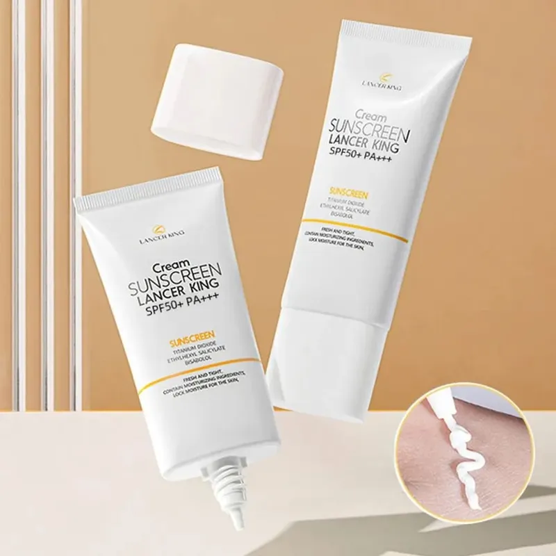60g/50g Multi-effect Repair Summer Sunscreen Cream SPF50+ Sun Block Isolation Cream Mild Concealer Lightweight — image 3
