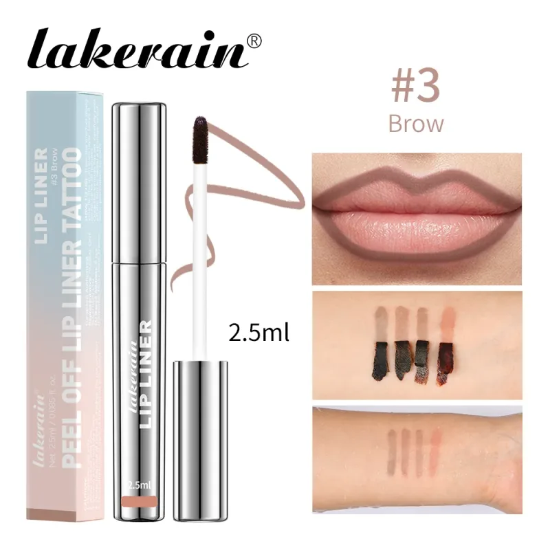 Highly Pigmented Lip Liner Tattoo Matte Peel Off Enhance Lip Liner Lasting Lip Stain Waterproof Transfer-proof Lipstick 4colors — image 9