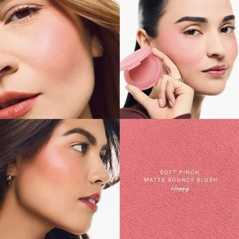 Rare Beauty Lip Gloss Waterproof Non-Stick Cup Lip Glaze Beam Smudge Proof Not Fade Matte Mashed Potato Bliss Happy Joy Blusher — image 28