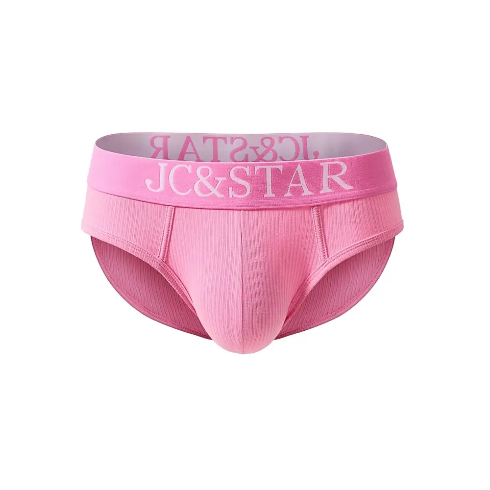 Sous-vêtements athlétiques à coupe haute pour hommes, slips en coton côtelé, confort de sport, Bikini Slip Tanga pour hommes — image 15