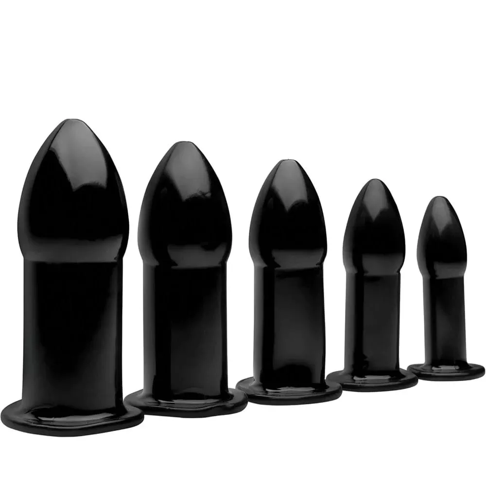 Tapón Anal hueco, consolador Vaginal, espéculo, expansor de Vagina, túnel, dilatador Anal, Enema, Juguetes sexuales para adultos para mujeres, hombres Gay — image 1