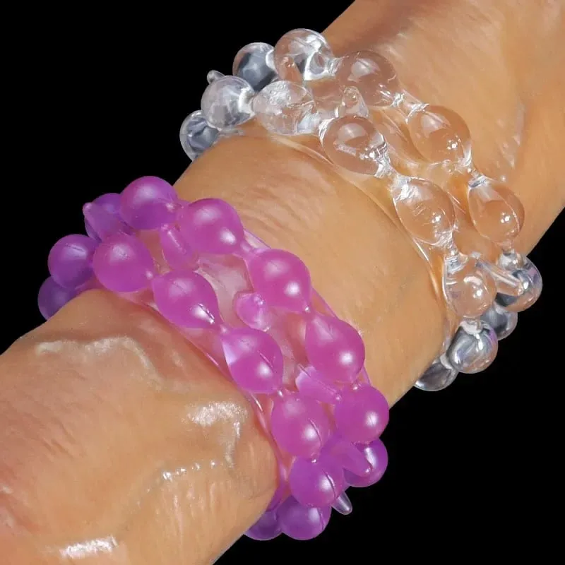 Silicone Penis Ring Beads Clitoris Stimulate Foreskin Correction Cock Rings Delay Ejaculation G-spot Massage Sex Toys for Men — image 3