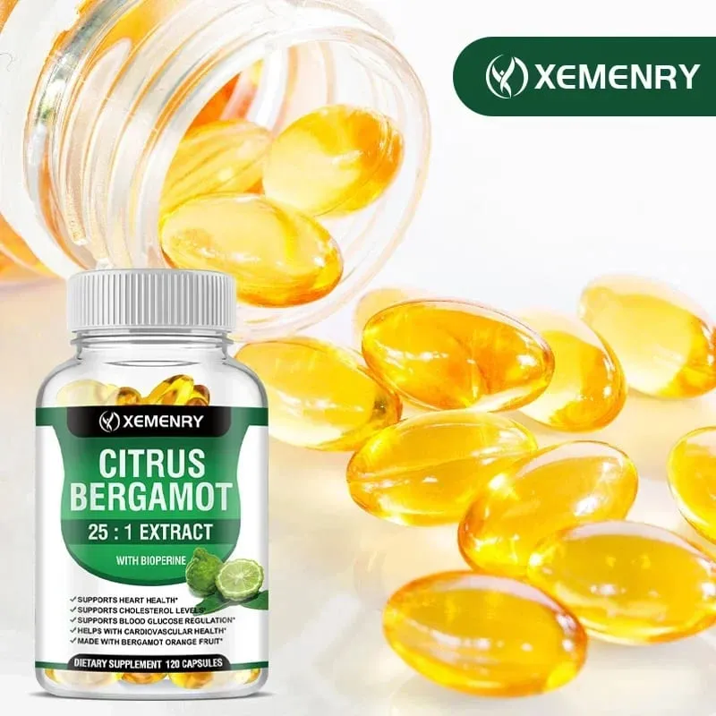 Citrus Bergamot Capsules - Heart & Cardiovascular Health Immune Support Antioxidant Helps with Overall Health — image 4