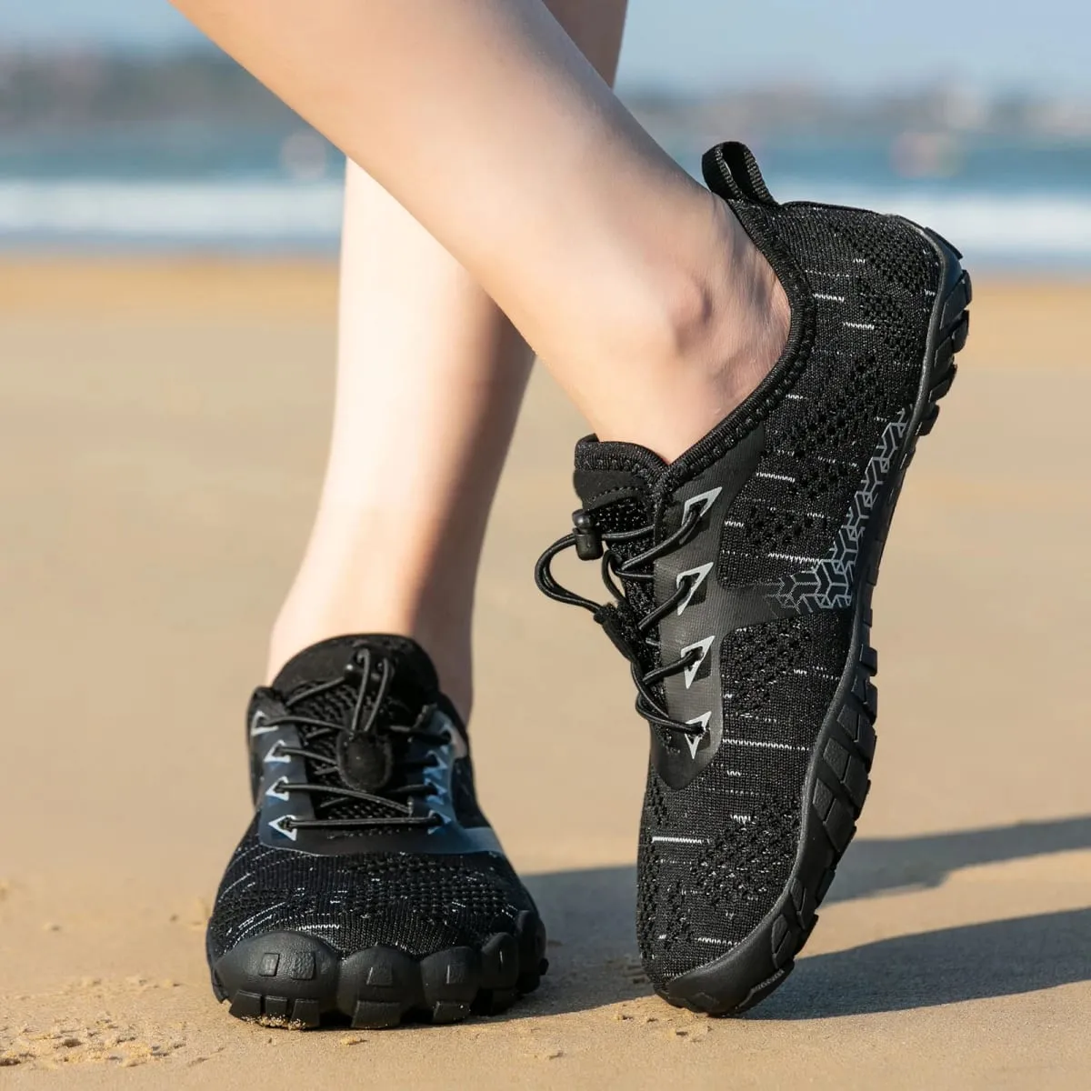 Wide Barefoot Shoes for Unisex Outdoor Running Zero Drop Casual Sneaker Minimalist Shoes — image 3