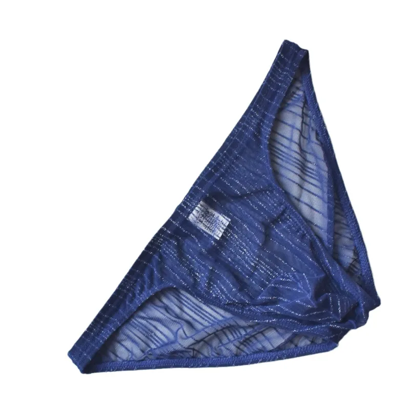 Men's Sexy Underwear, Transparent and Fun Mesh Thin Transparent Quick Drying Triangle Pants, Low Waist Breathable Underwear — image 12