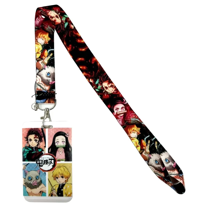 Anime Lanyard Credential Holder Keychains Neck Lanyard For Pass Card Credit Card Holder Straps Mobile Phone Charm Accessories — image 11
