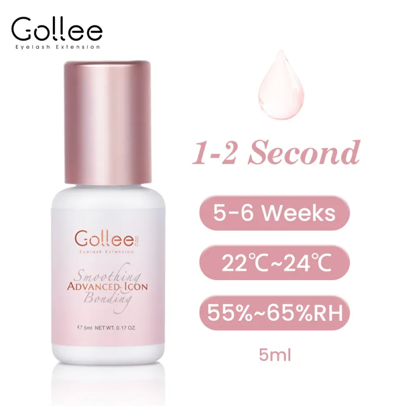Gollee 0.5s Fast Dry Lash Extension Glue Professional Lash Adhesive Lasting 6-8 Weeks Waterproof Grafting Eyelash Super Bonder — image 10