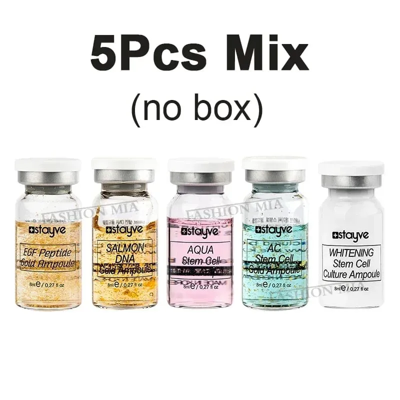 Salmon DNA/Peptide Korea Original Stayve 8ml Face BB Cream Glow Makeup Kit Hyaluronic Serum Ampoule Foundation Skin Care Beauty — image 12