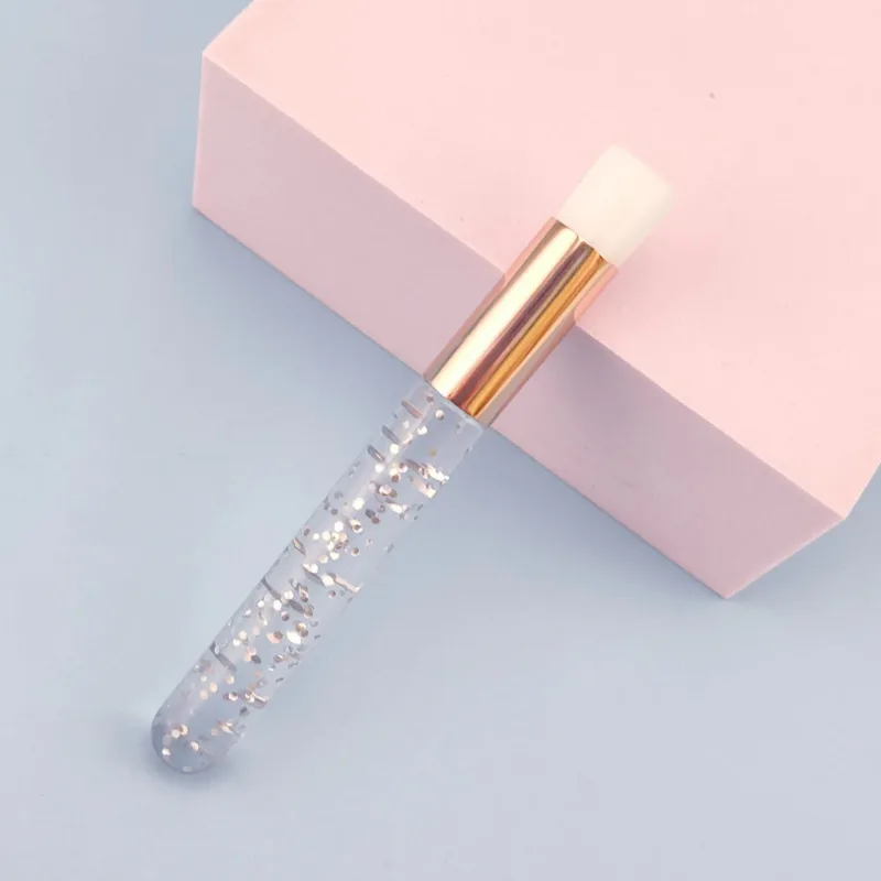 New Crystal Eyelash Cleaning Brushes Eyebrow Face Cleansing Nose Blackhead Deep Washing Lash Shampoo Brushes Beauty Make Up Tool