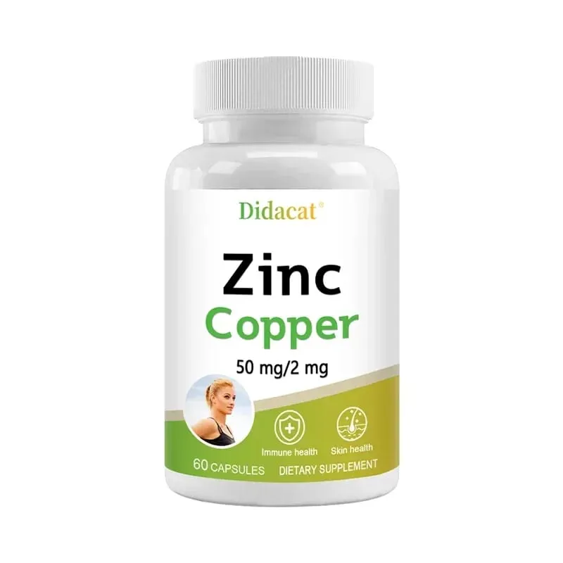 Zinc + Copper Capsules - Support Healthy Skin and Immune System Increase Vitality Skin Care — image 10