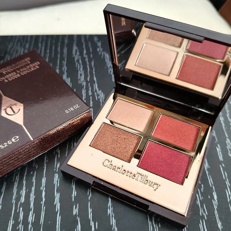 Charlotte Latest Style Love Heart Powder Blusher & Eyeshadow Palette 6 Color Eye Shadow Cream Easy To Color Tilbury Cosmetics — image 18