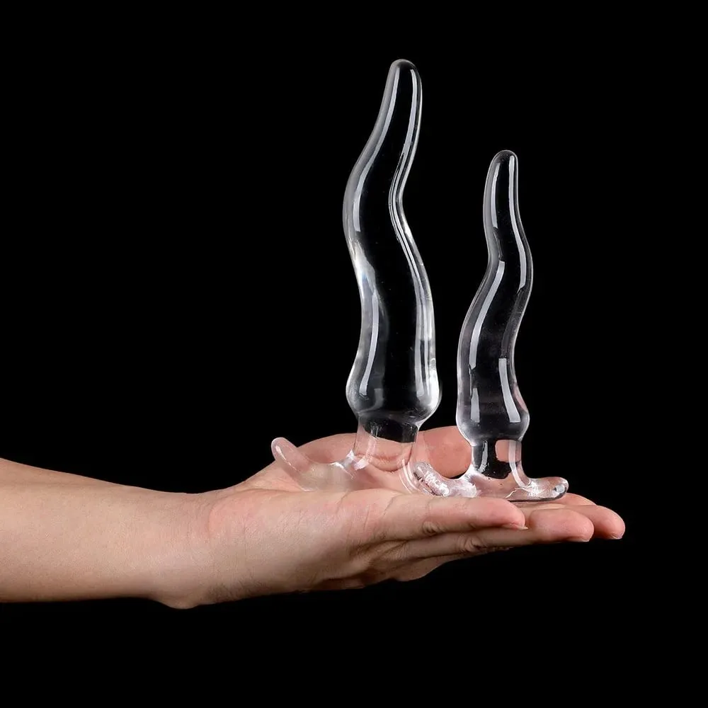 Transparent Big Dildos for Women Vagina Stimulator Anal Plug Artificial Animal Penis Female Masturbator Sex Toy Men Butt Dilator — image 5
