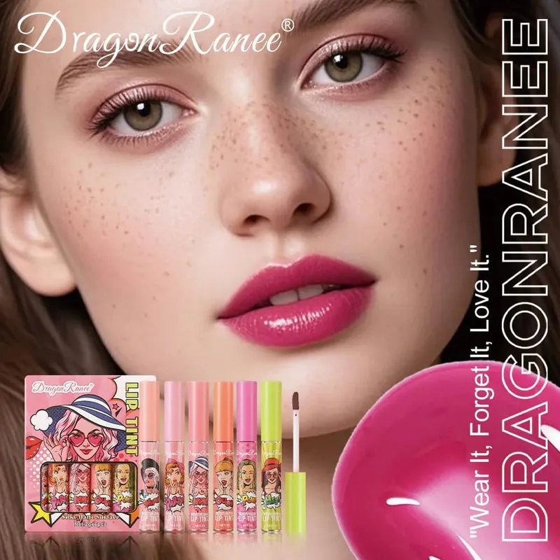 6-pack Lip Gloss Set is easy to color and does not fade. It is a must-have for beginners with lip gloss and holiday — image 3