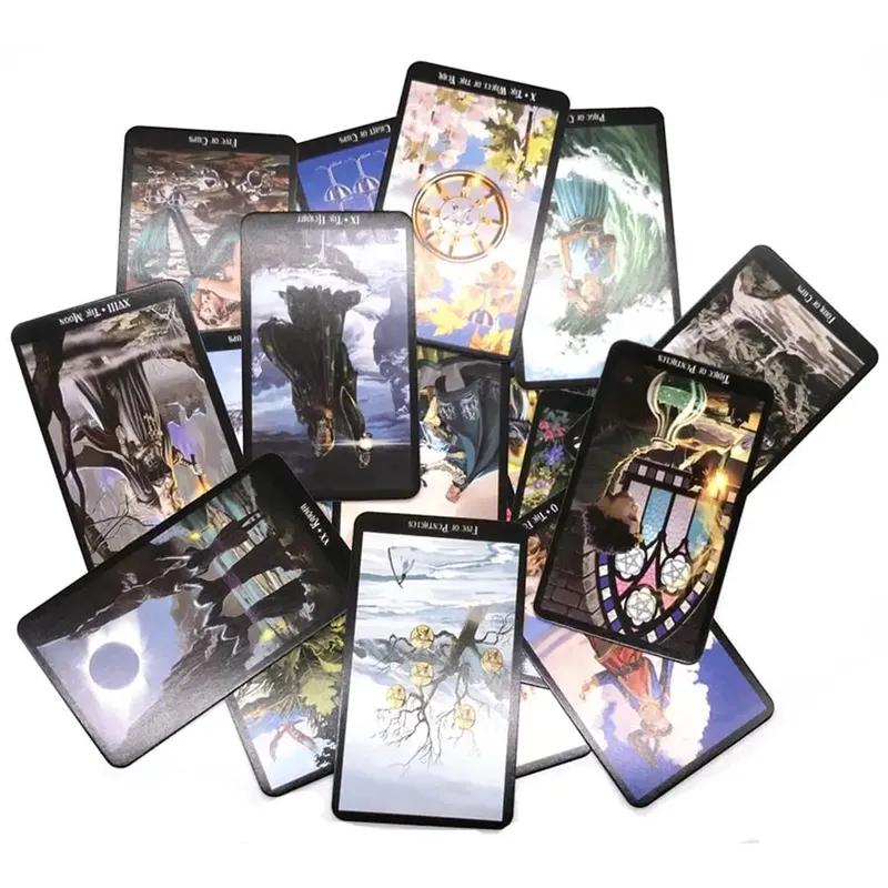 Witches Tarot Deck Oracles Cards Mysterious Divination English Tarot Cards for Women Girls Cards Game Board Game PDF Guidebook — image 4