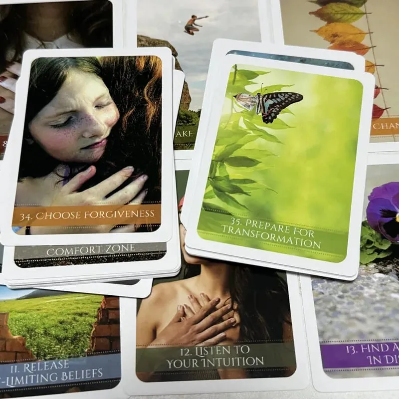 Ask Your Soul Message Cards 48 Oracle Deck Messages From Universe | Higher-self Message Cards — image 3