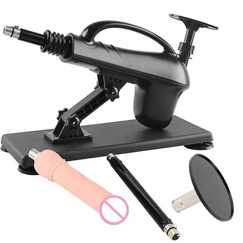 Portable Automatic Masturbation Machine for Women with Big Dildo Men's Sex Toy Pumping Gun for Couples — image 15