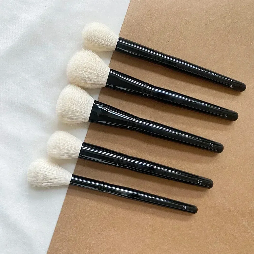 WG Face Powder Cheek Highlight Sculpt Cream Foundation Brush Natural Goat Hair Makeup Brushes
