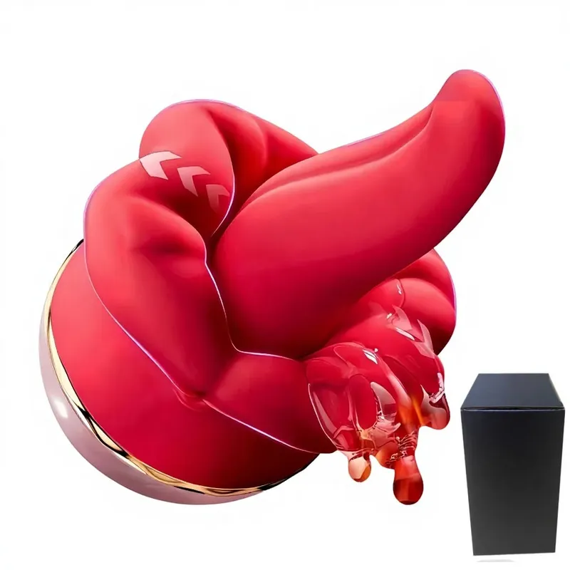 Portable Nipple Licking Sucking Vibrator Female Breast Massager Clitoral Bite Vibrating Sex Toy for Female Masturbation — image 10
