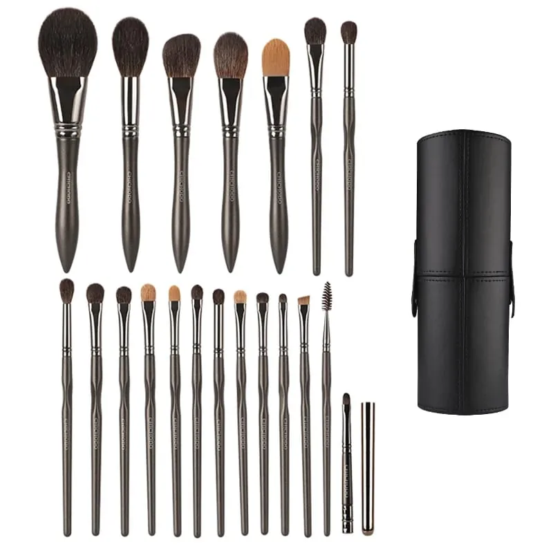 Cosmetic Brush-Natural Hair Tiny Waist Handle Series Makeup Brushes-20Pcs Brushes set Foundation Eyeshadow Powder — image 6