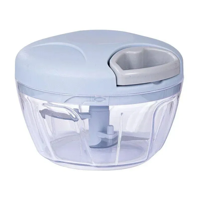 New Crusher Vegetable Onion Cutter Kitchen Cooking Accessories 500/900ML Manual Meat Mincer Garlic Chopper Rotate GarlicPress — image 11