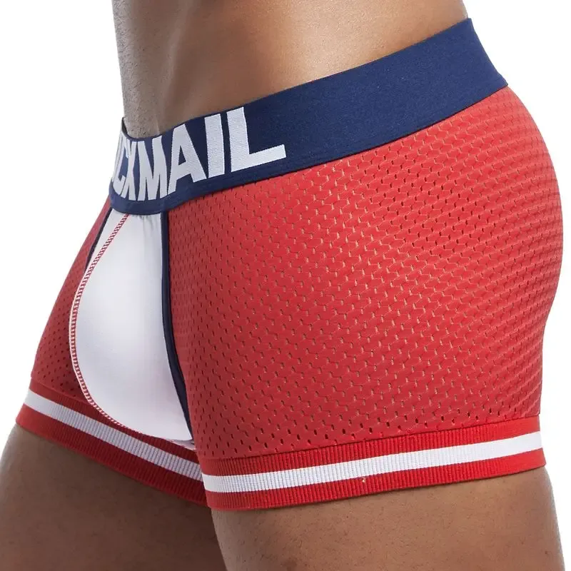5pcs Man Underpants Boxershorts Mesh Nylon Men Boxers Male Breathable Underwear Men’s Panties Soft Boxer — image 22