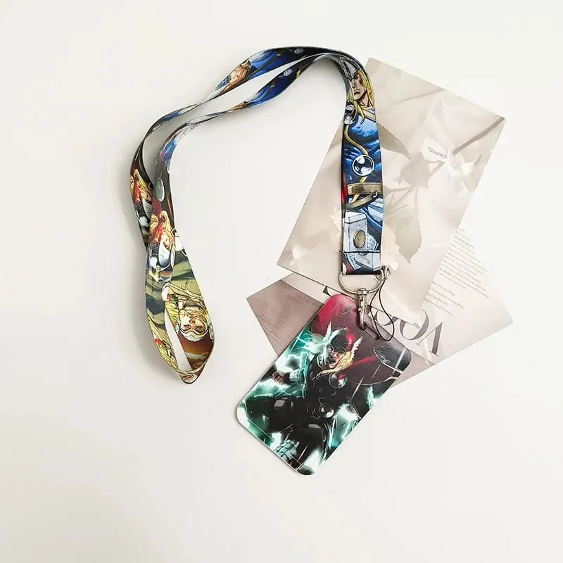 American Anime Credential Holder Movie Lanyards for Key Neck Strap Card Badge Gym Keychain Keyring Accessories Gifts — image 12