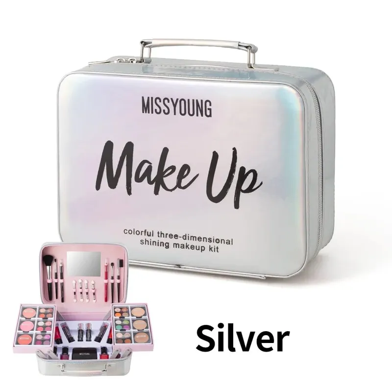Popolare set di bellezza da 36 pezzi trucco eyeliner fard rossetto kit per il trucco quotidiano del viso set regalo di compleanno per le vacanze delle donne
