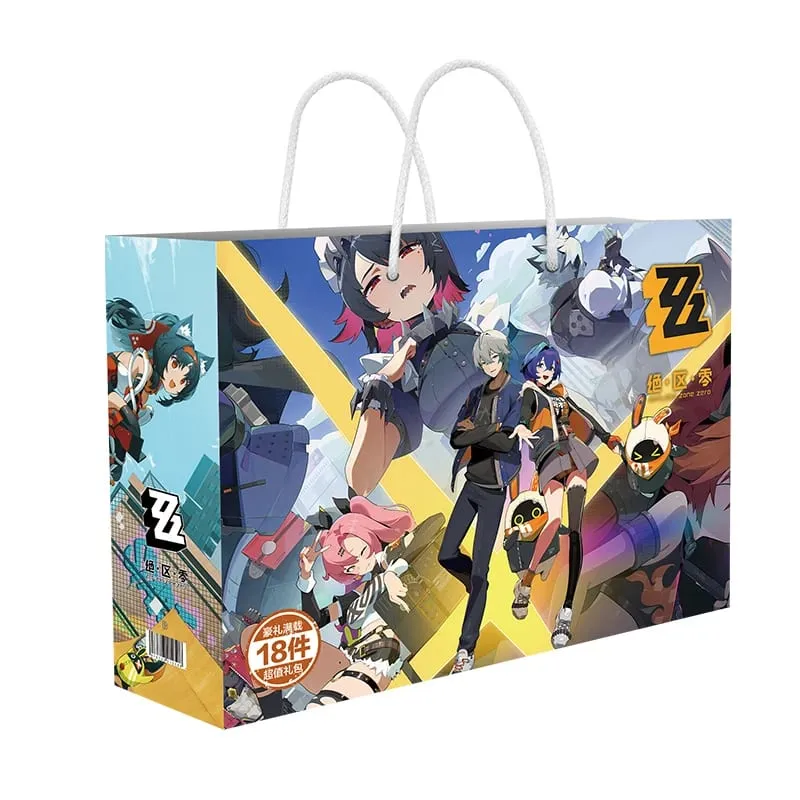 Anime Lucky Gift Bag Bungou Stray Dogs Haikyuu Collection Toy Include Postcard Poster Bookmark Lomo Cards Genshin Impact Figure — image 39