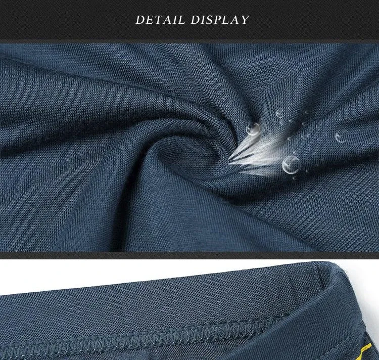 4PCS Mens Boxer Shorts Modal Underwear Sexy Striped Underpants Breathable Boxers Bamboo Fiber Panties Male Plus Size XXL-7XL — image 16