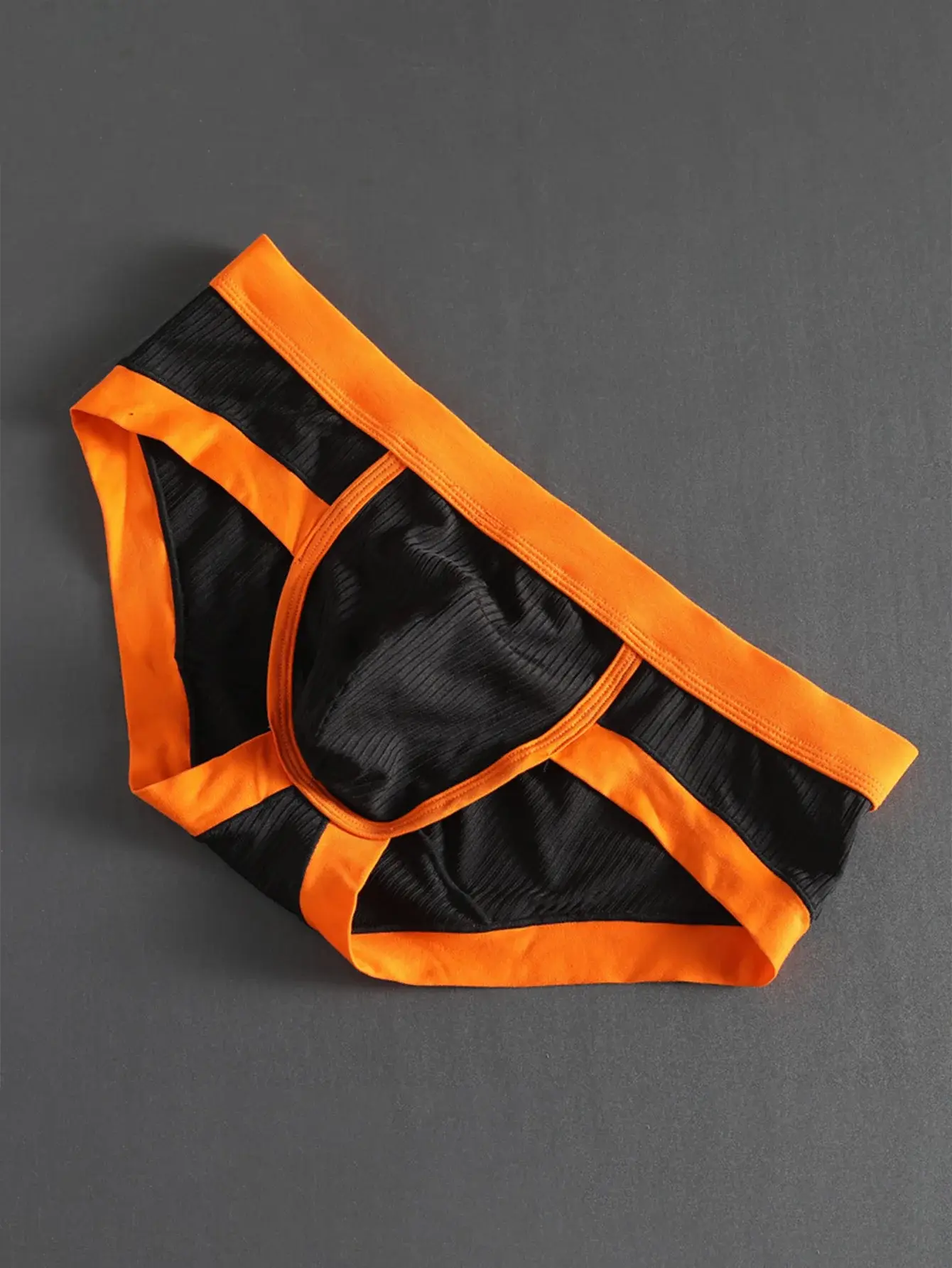 3PCS Men's triangle underwear Low waist youth underpants Raised loose comfortable breathable Men's panties — image 4