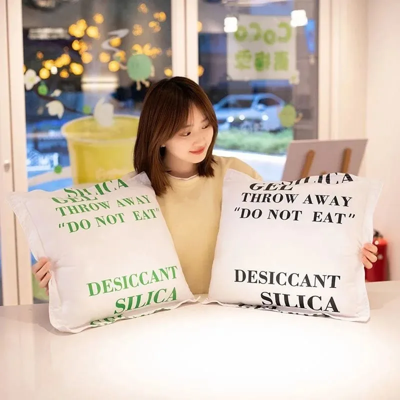 Funny Tyvek Desiccant Pillow Soft Comfortable Solid Square Sofa Cushion Throw Pillow Car Sofa Pillow With Filling Home Decor — image 5