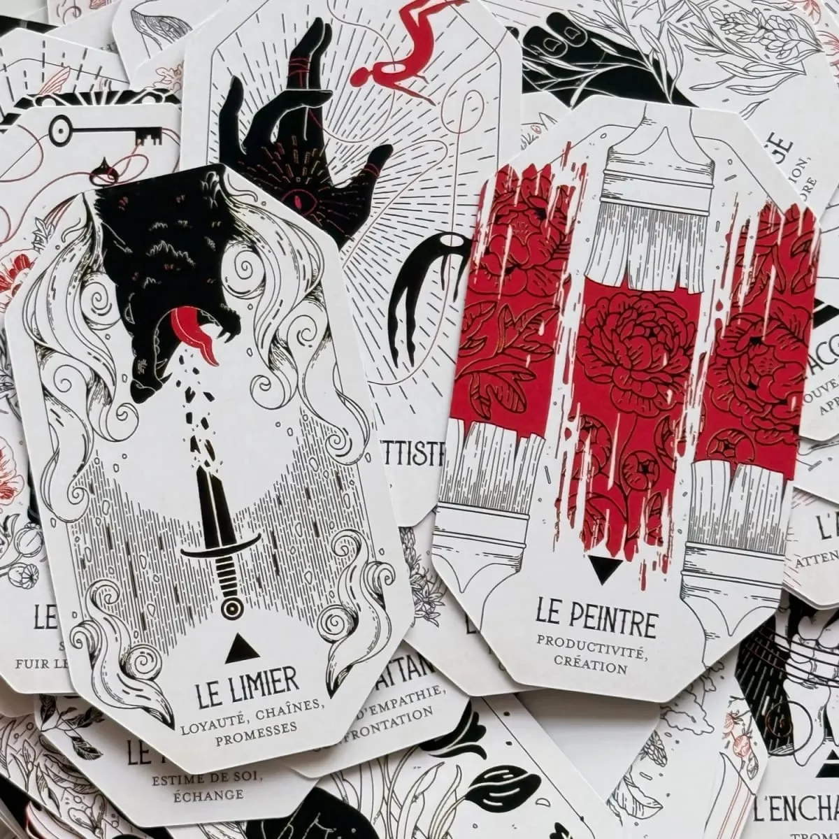 La Cittadella A Fantasy Oracle Cards Versione francese Un gioco da tavolo da 60 mazzi perfetto per la guida spirituale e i collezionisti — image 6