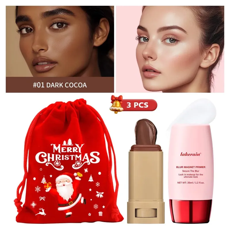 Blur Magnet Primer & Eraser Foundation Stick Langdurige poriën Minimaliseren van glad gezicht Make-up Oliecontrole Mat kerstcadeau — image 8