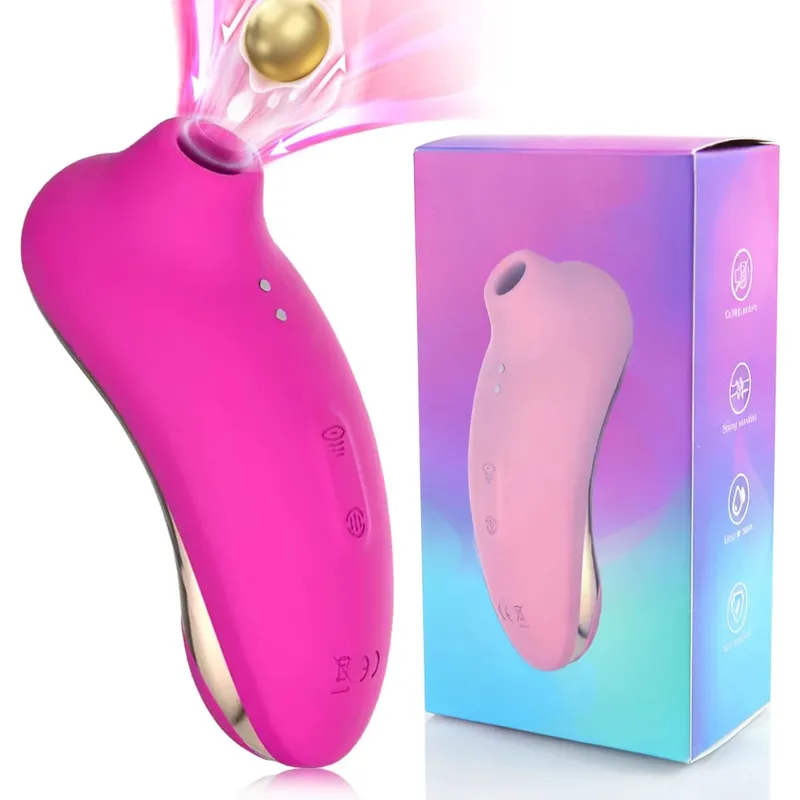 16 Mod Penggetar Menghisap Kelentit Wanita Puting Oral Perangsang Vakum Masturbator Massager Mainan Seks untuk Dewasa Mainan Seks Tiupan Seks