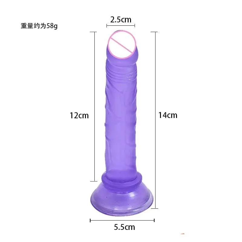 KWD Erotic Soft Jelly Dildo Anal Butt Plug Realistic Strong Suction Cup Adult Toys G-spot Orgasm Big Penis Sex Toys For Woman — image 8
