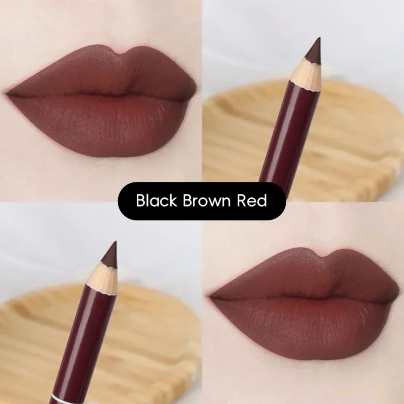 Waterproof Lip Liner Matte Nuede Red Long Lasting Makeup Pens Non-stick Cup Lipstick Women Party Makeup Lip Cosmetics — image 29